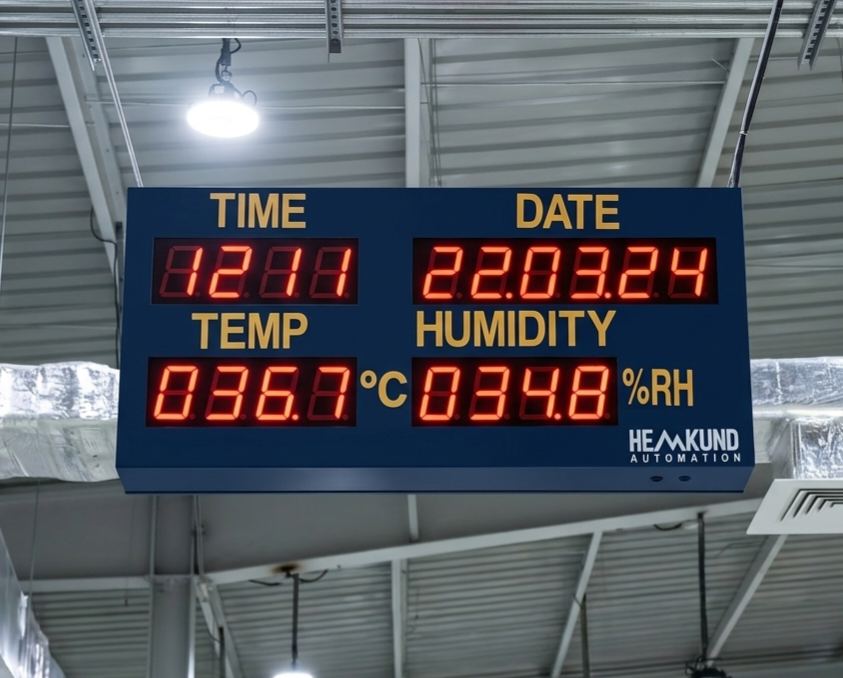 Ambient Temp, Humidity, Time & Date Display