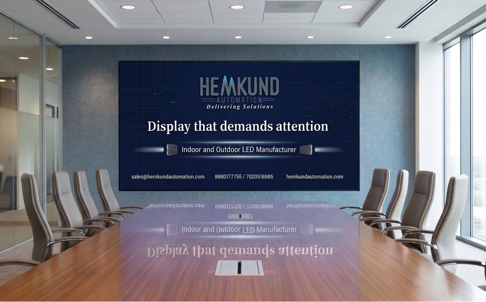 Fine Pitch Indoor Video Walls — Hemkund Automation installation